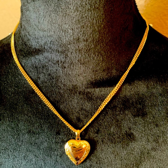 Cookie Lee locket Necklace. Adjustable - Picture 1 of 4